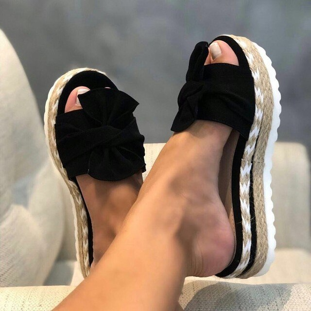 Nina | Women's Braided Wedge Sandals