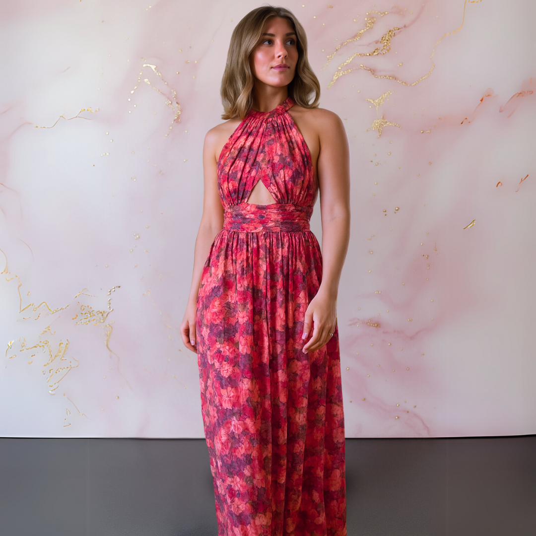 Cora™ | Chic Floral Maxi Dress