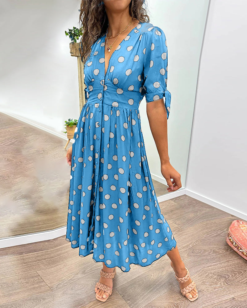 Bailey™ | Chic Polka Dot Dress