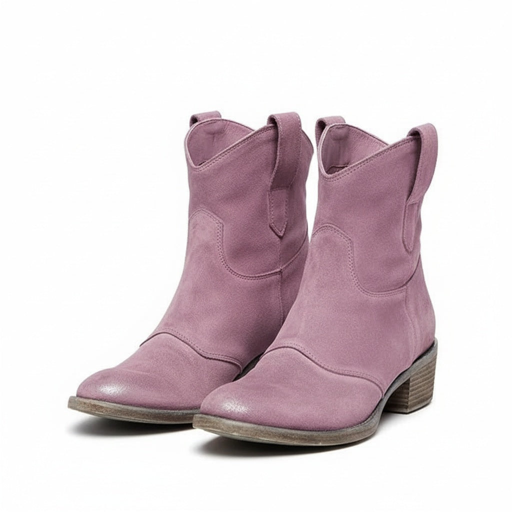Henny™ | Retro Cowboy Ankle Boots