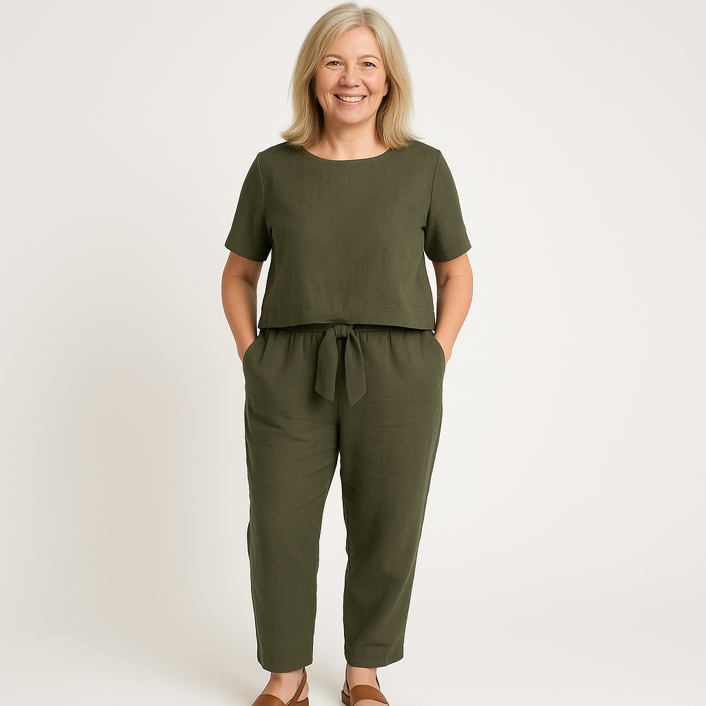 Marilyn™ | Chic Women's Summer Two-Piece Ensemble