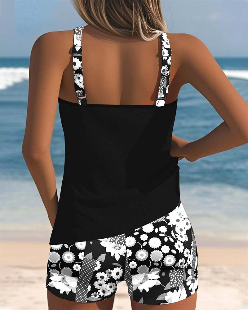 Melanie™ | Floral Two-Piece Swimsuit for Ultimate Comfort