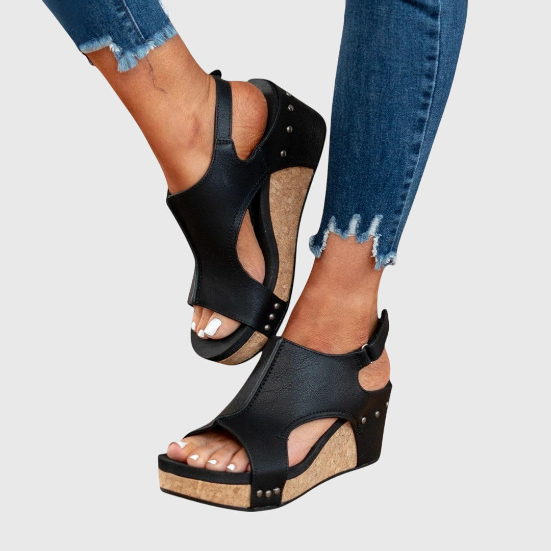 Orthopedic Comfort Low Heel Sandals