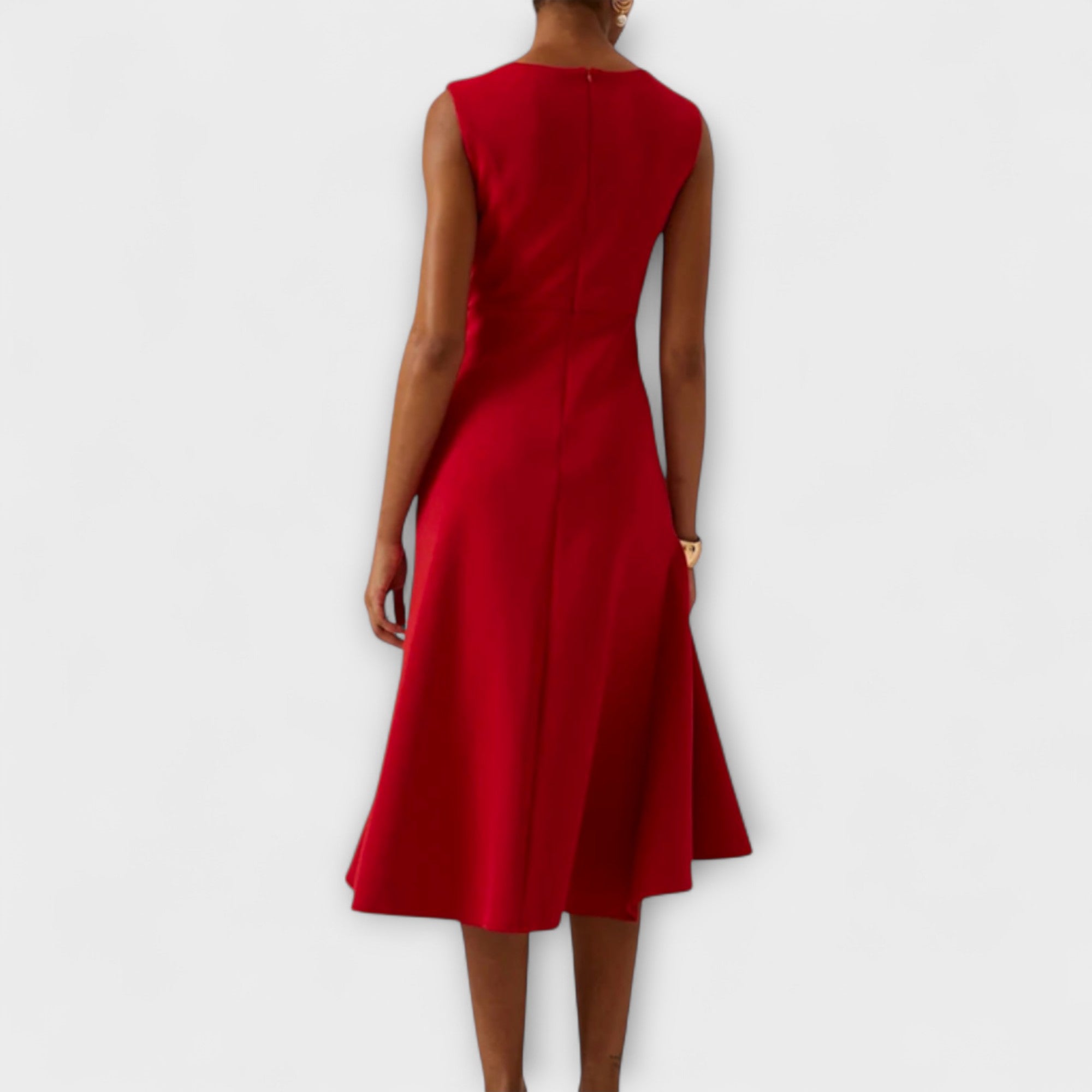Elegant Formal Midi Dress