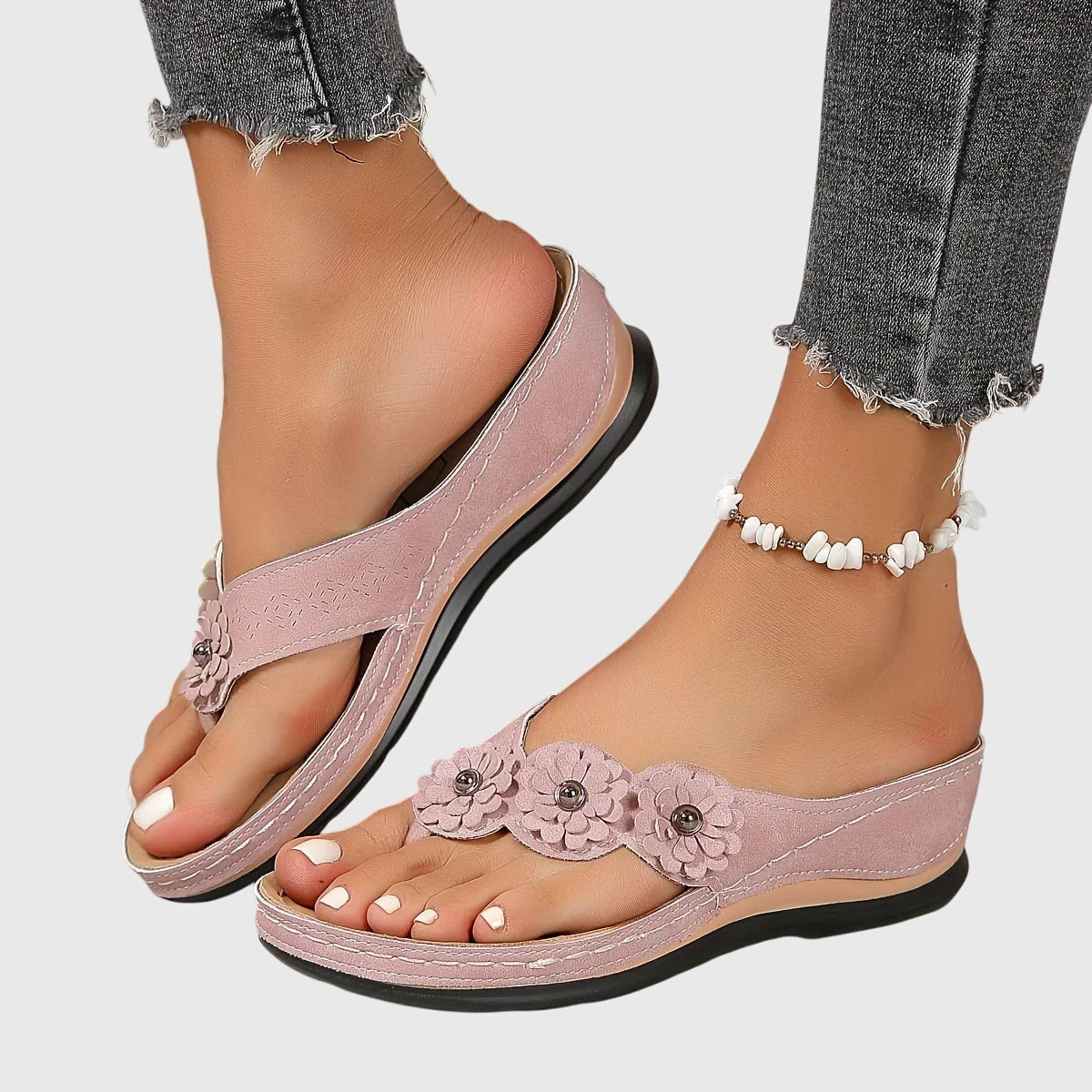 Floral Comfort Sandals
