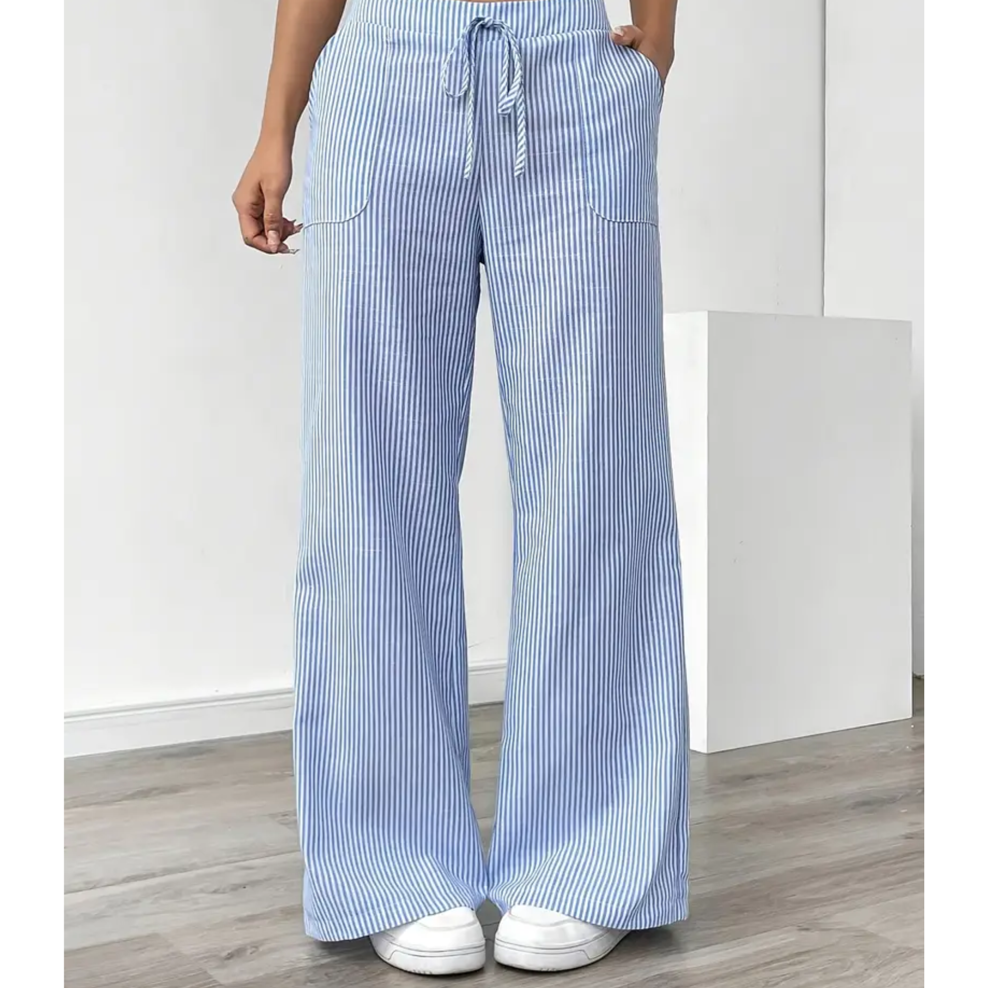 Amber™ | Striped Pants Featuring Convenient Pockets
