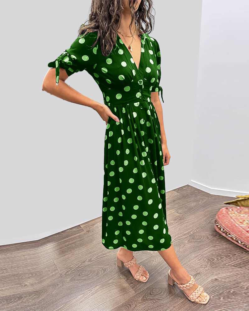 Bailey™ | Chic Polka Dot Dress