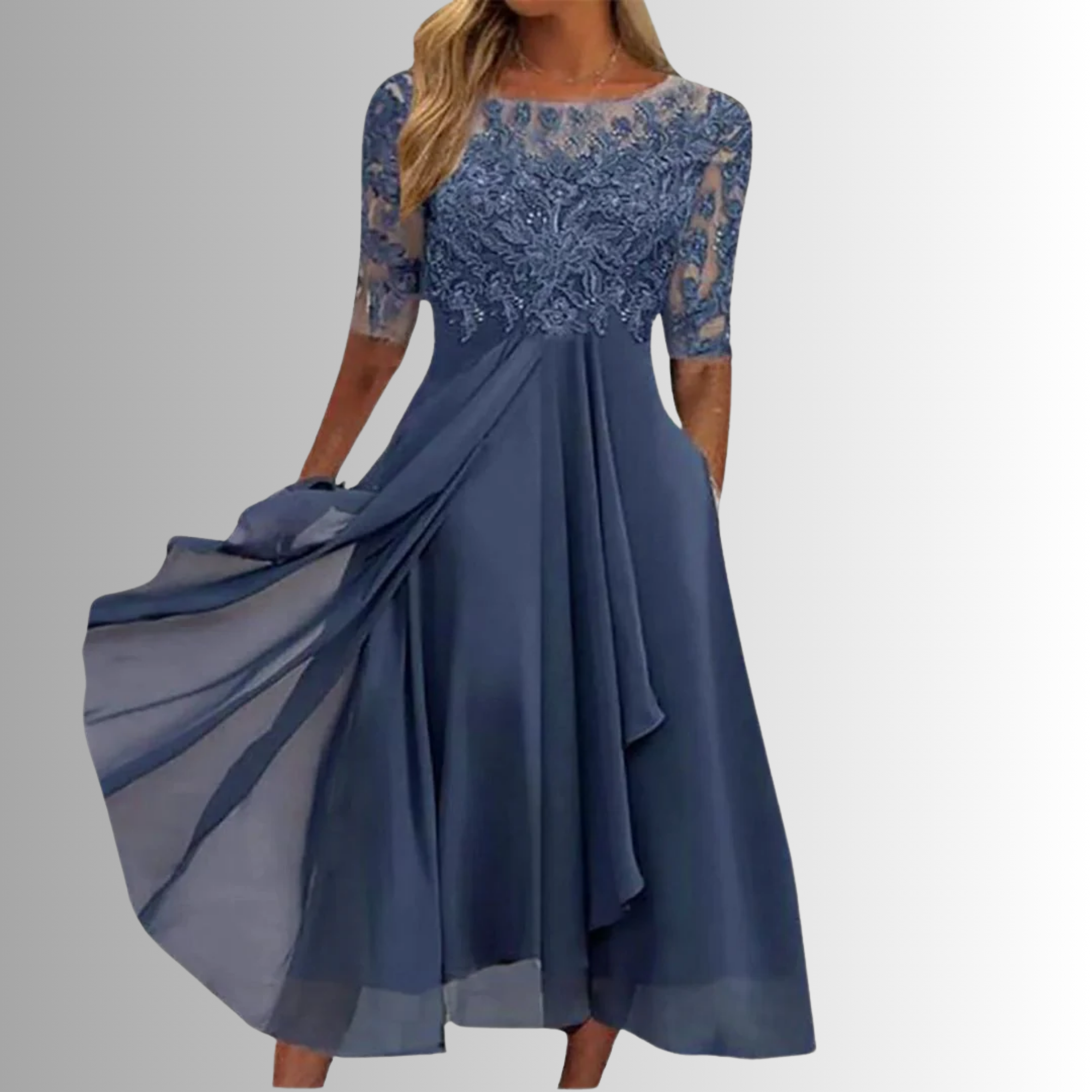 Rhonda™ | Chic Lace Elegance Dress