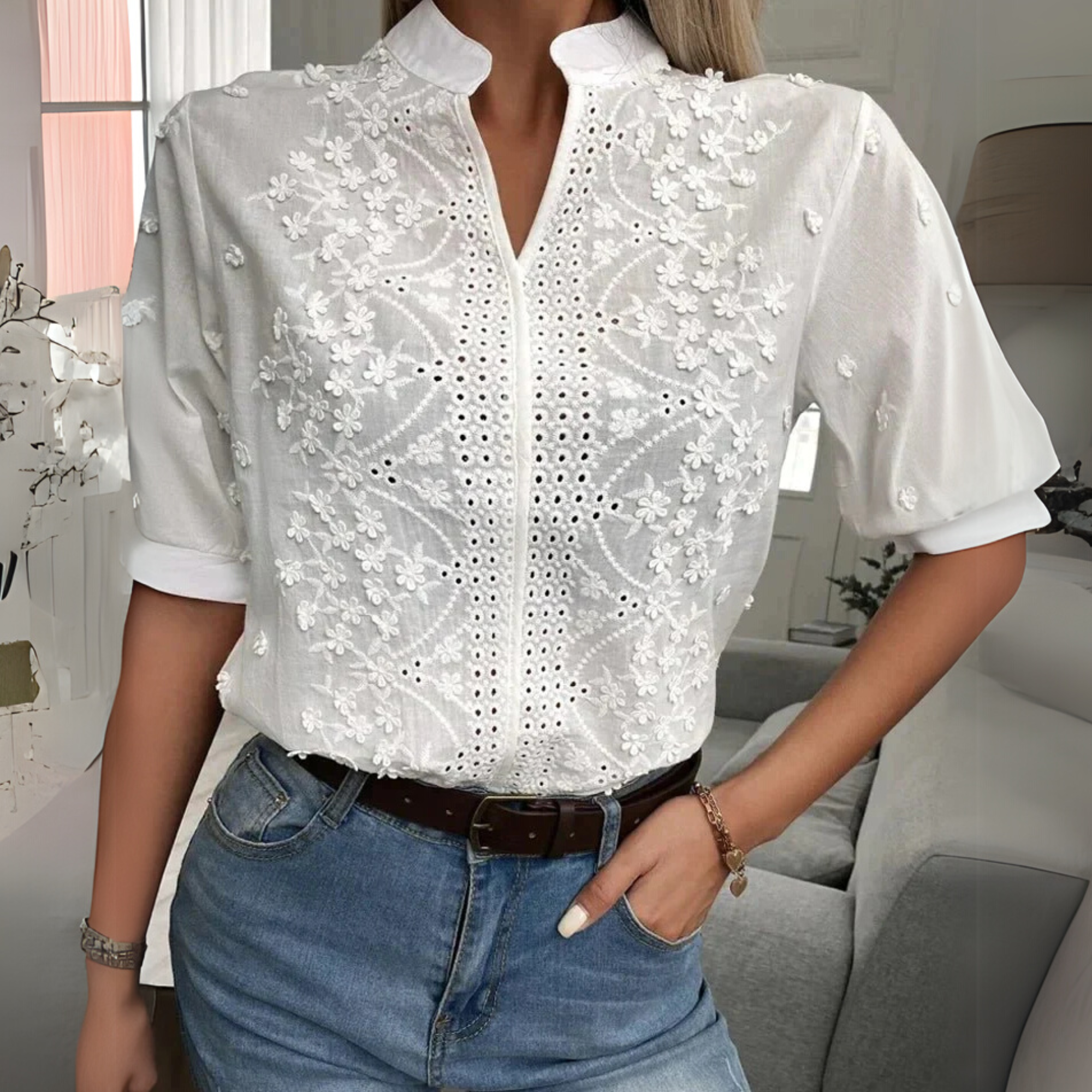 Allison™ | Elegant Classic Blouse