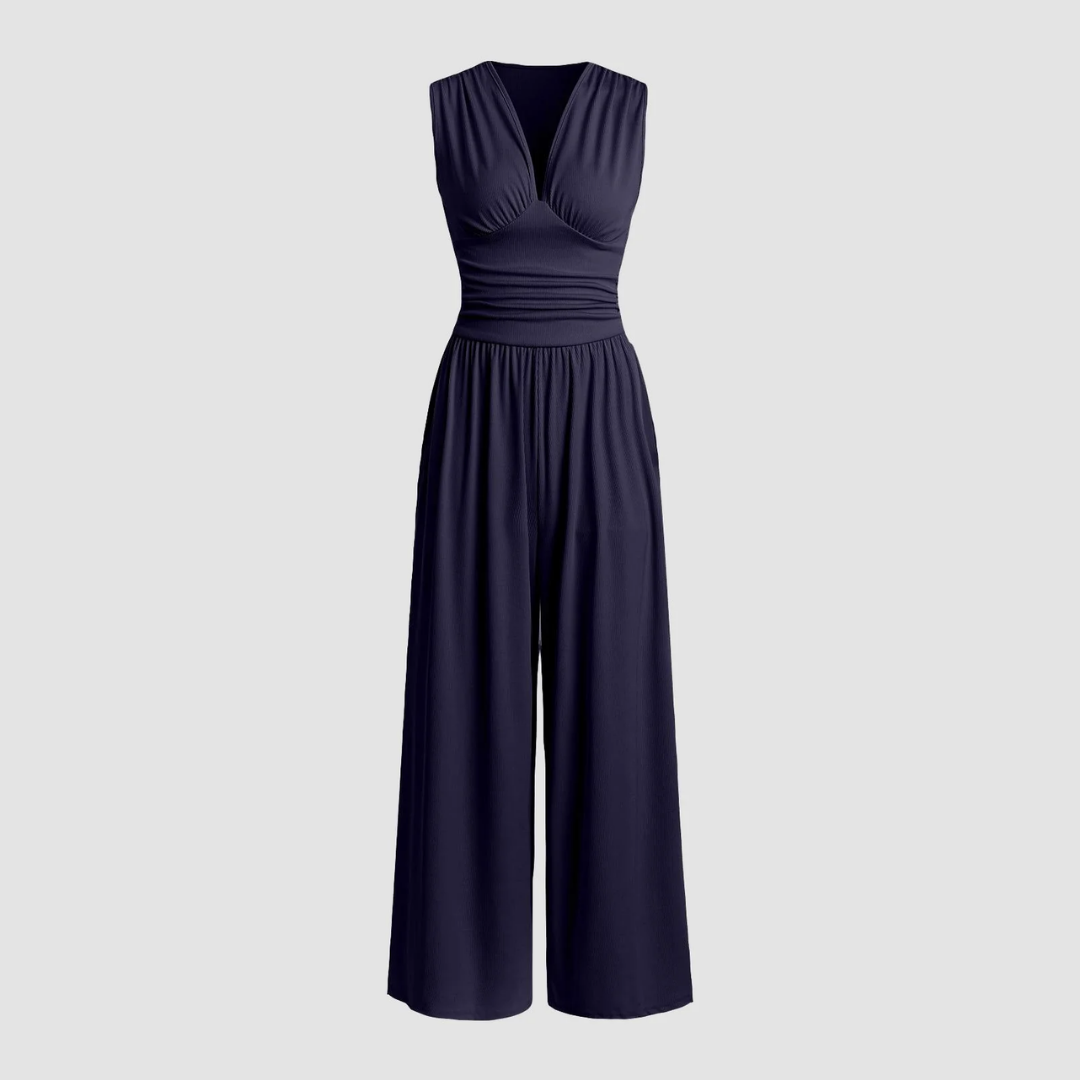 Dorothy™ | Relaxed Fit Wide-Leg Jumpsuit with Stretch Comfort