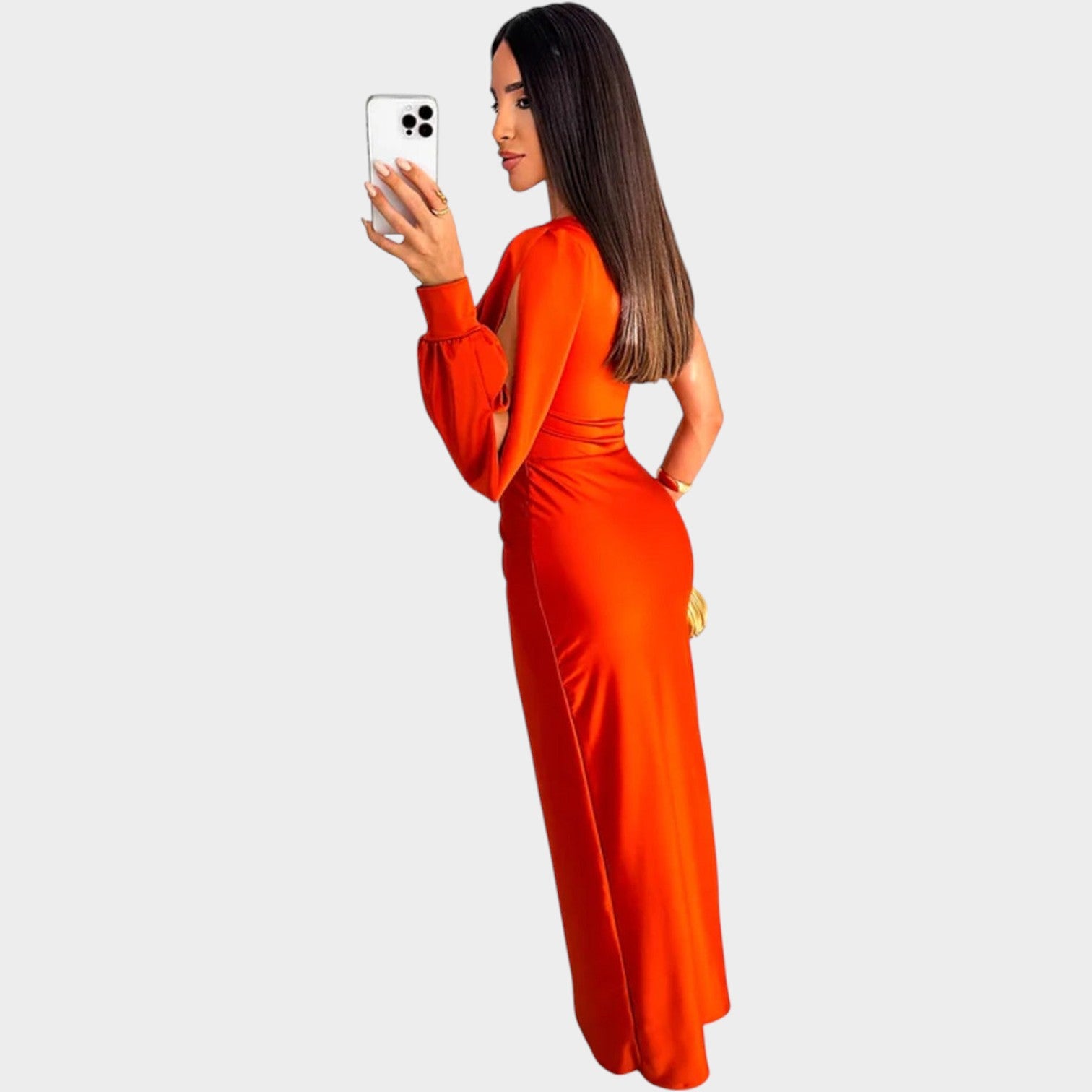 One Shoulder Formal Maxi Dress