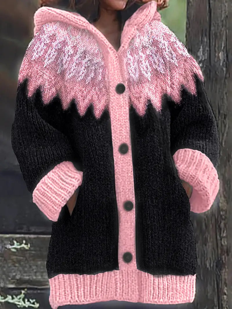Adeline™ | Relaxed Fit Hooded Cardigan