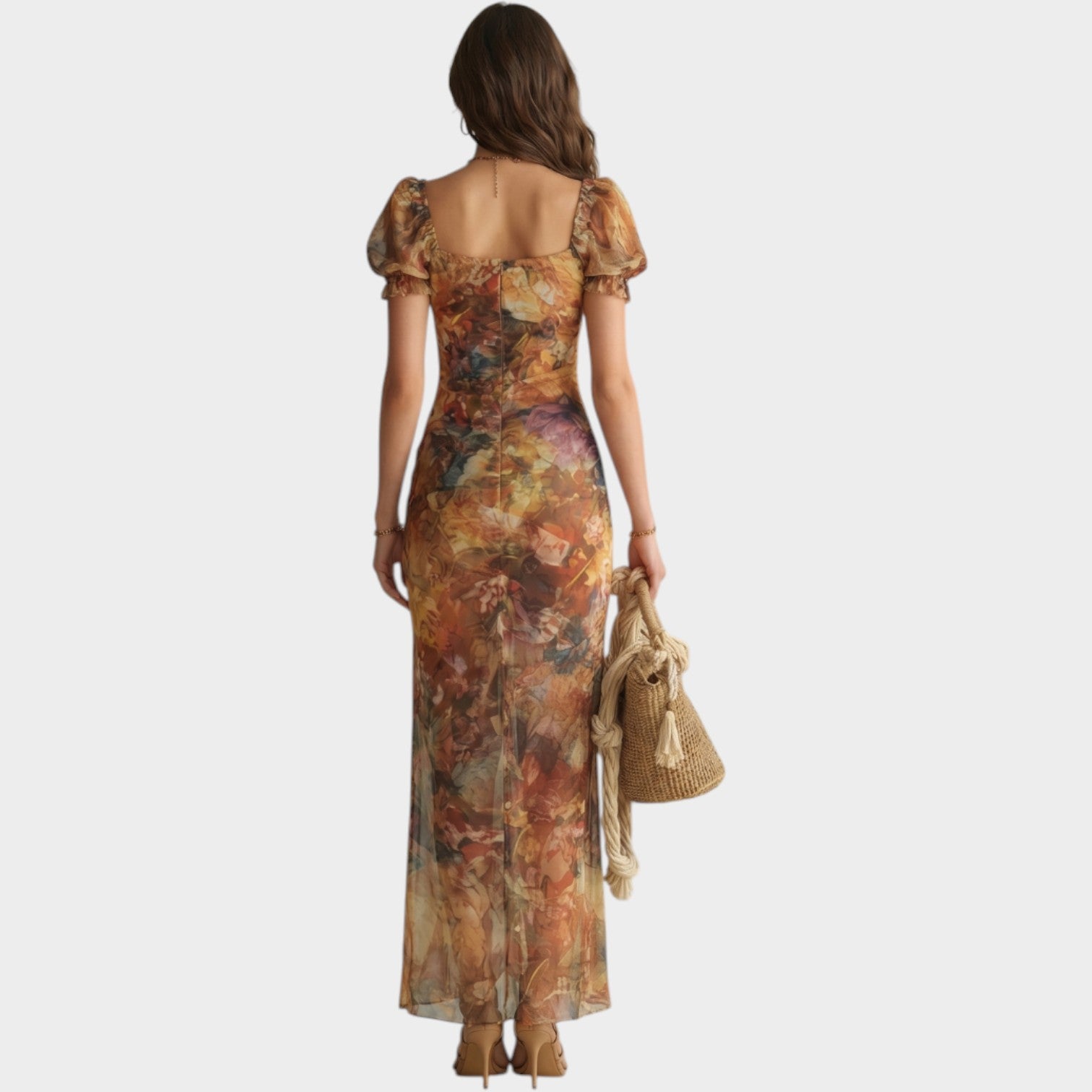 Floral Maxi Formal Dress