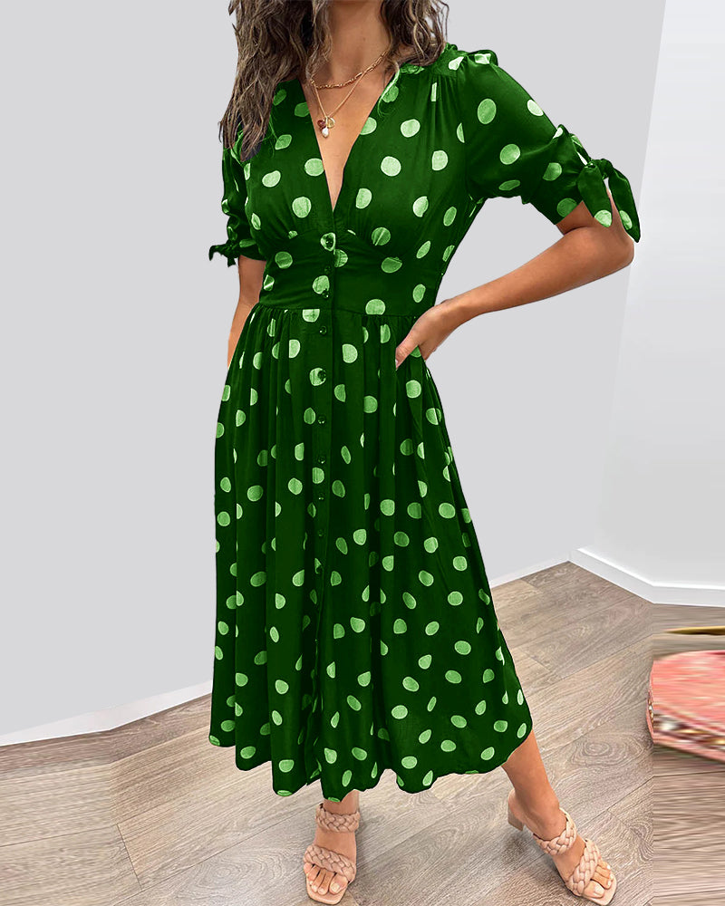 Bailey™ | Chic Polka Dot Dress
