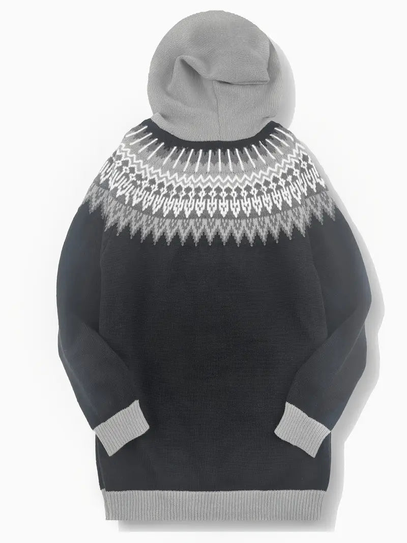 Adeline™ | Relaxed Fit Hooded Cardigan