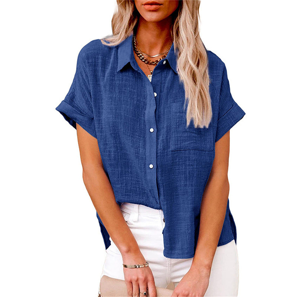 Claudia™ | Breezy Front Pocket Shirt