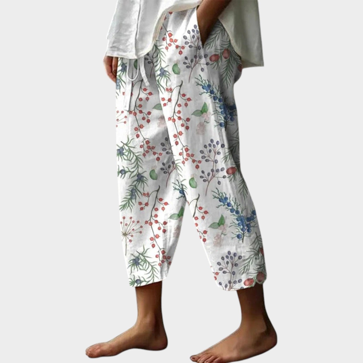 Printed Casual Pants