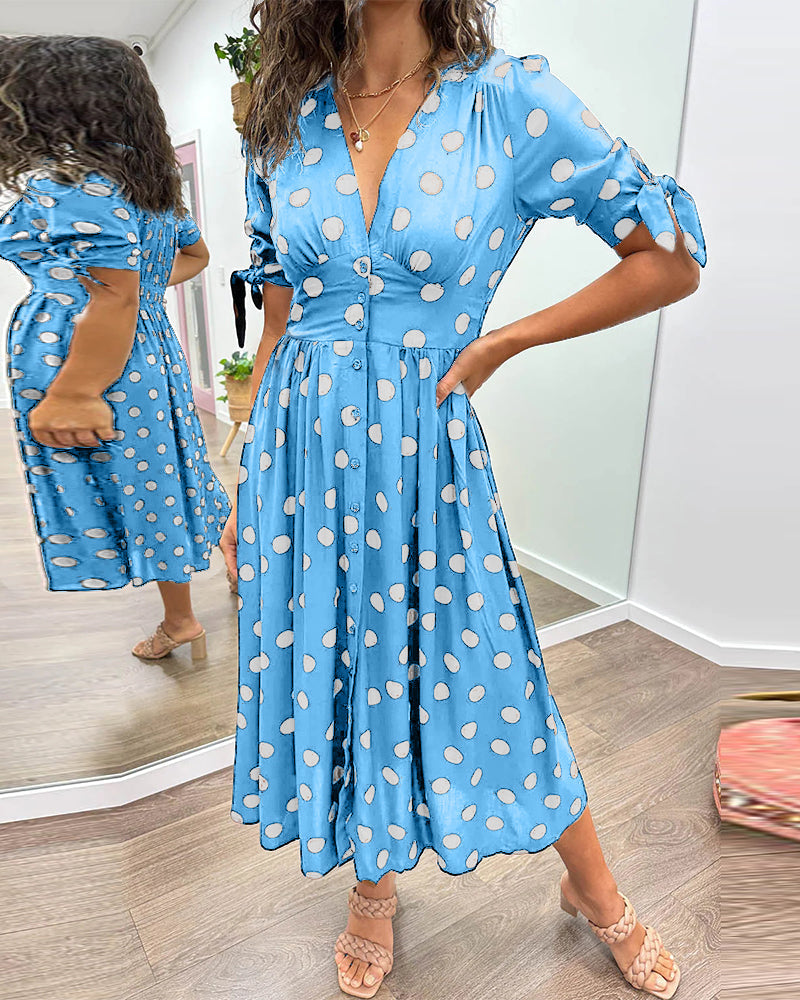 Bailey™ | Chic Polka Dot Dress