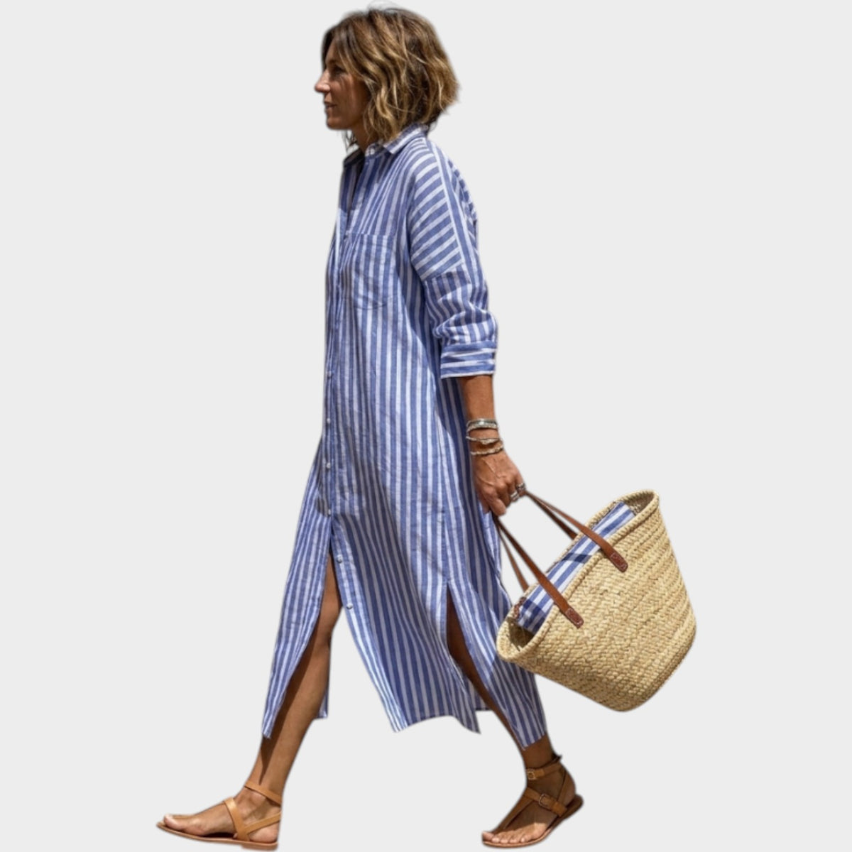 Women's Striped Summer Dress