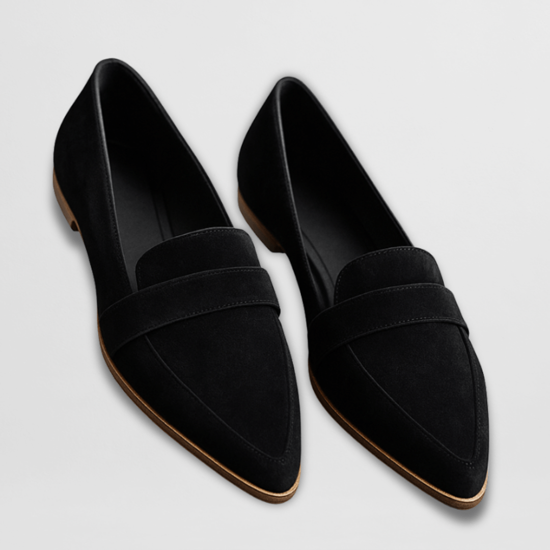 Women’s Suede Loafers Orthopaedic Cushioned Insole Flexible Sole