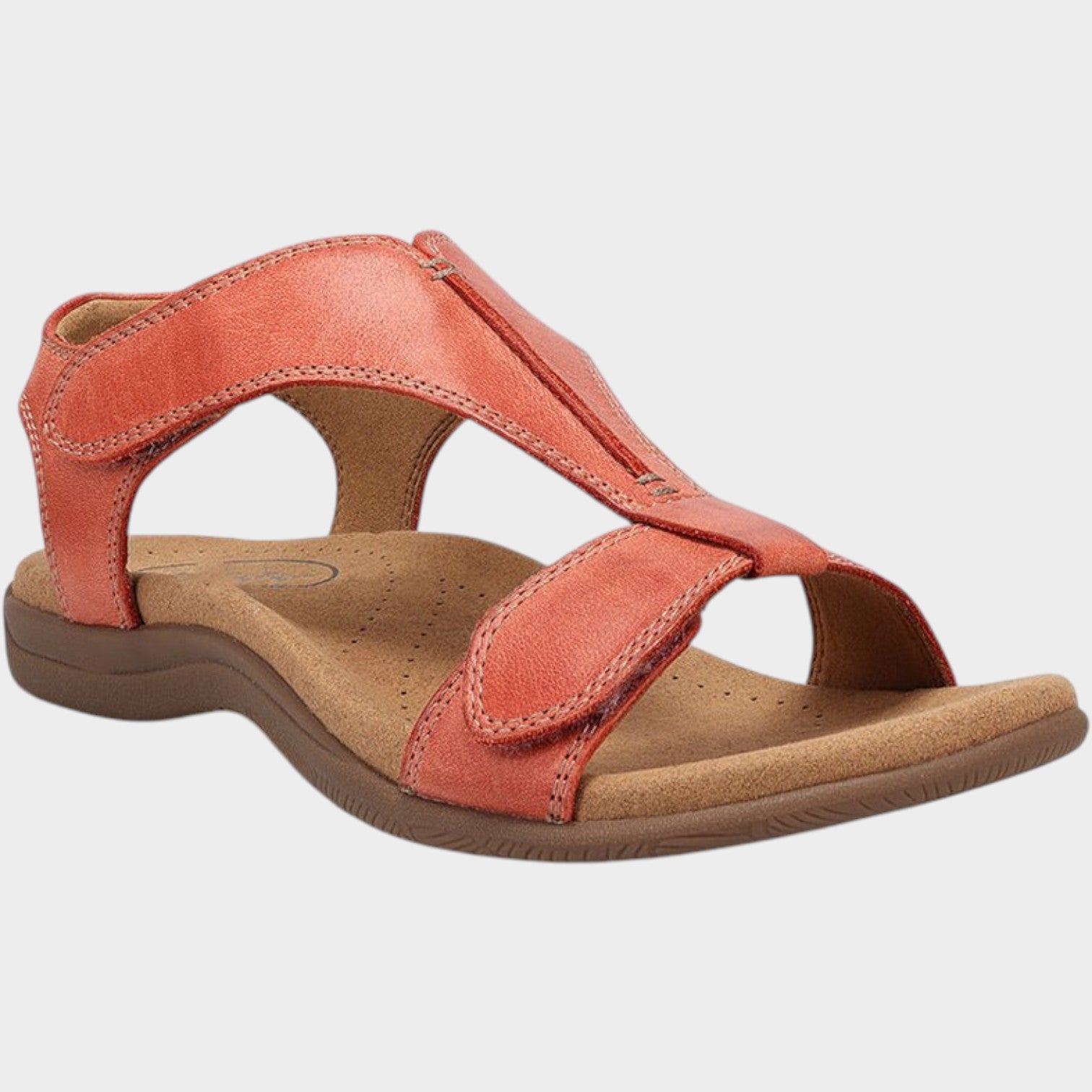 Adjustable Leather Walking Sandals