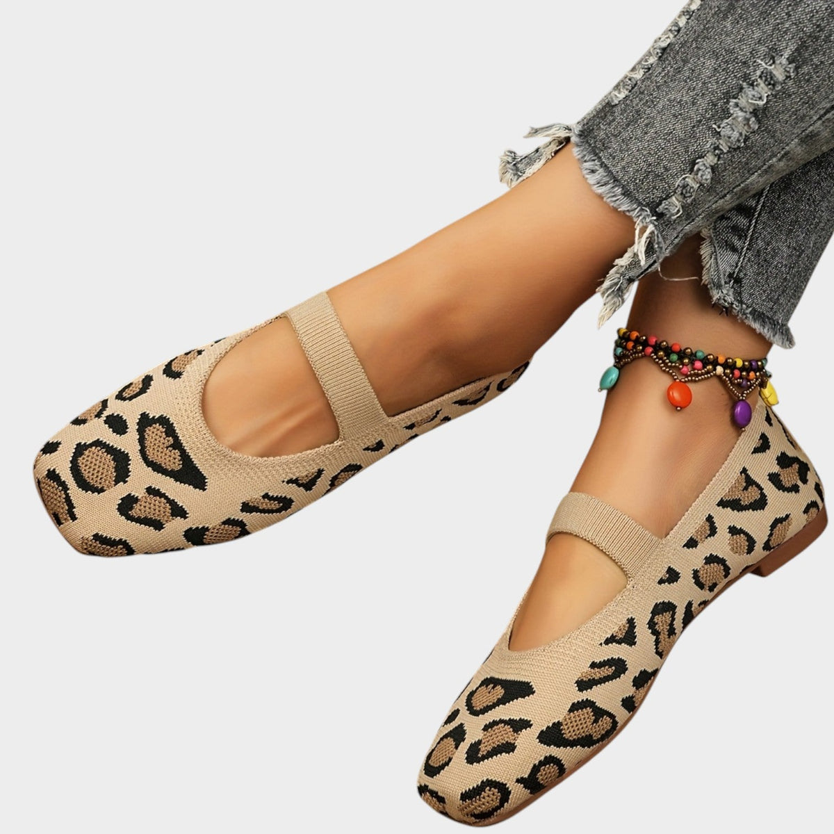 Women’s Leopard Ballet Flats