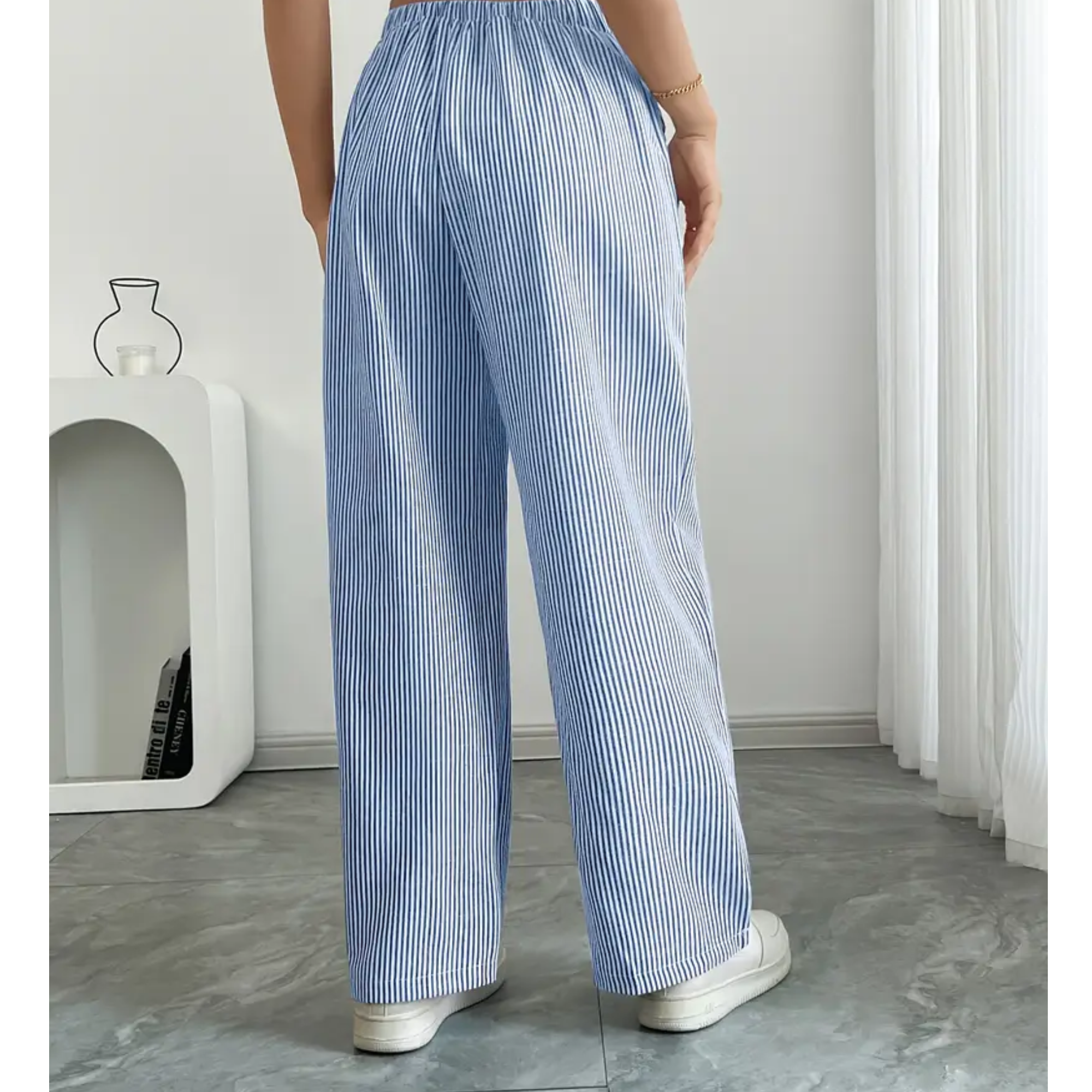 Amber™ | Striped Pants Featuring Convenient Pockets