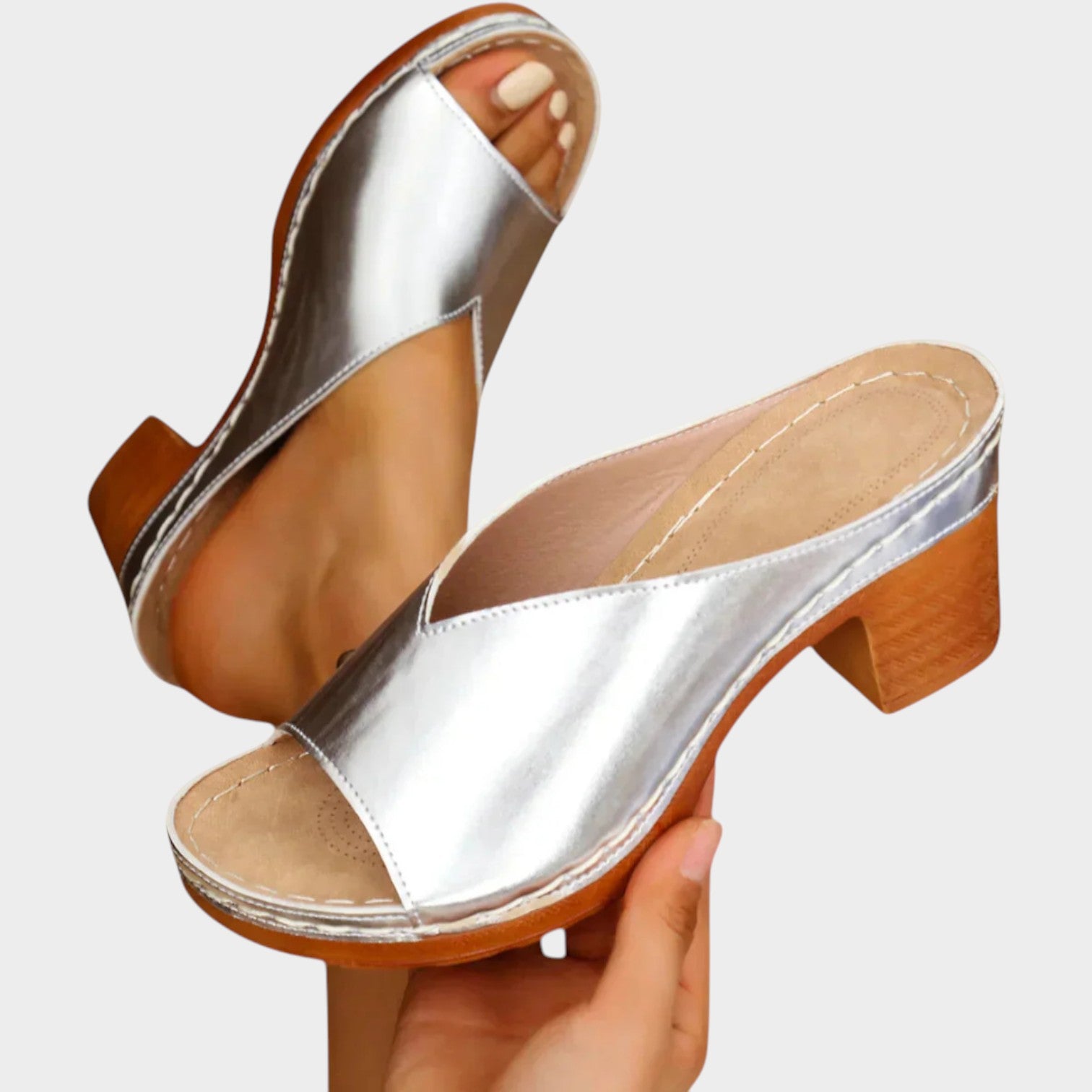 Comfort Slide Mule Sandals