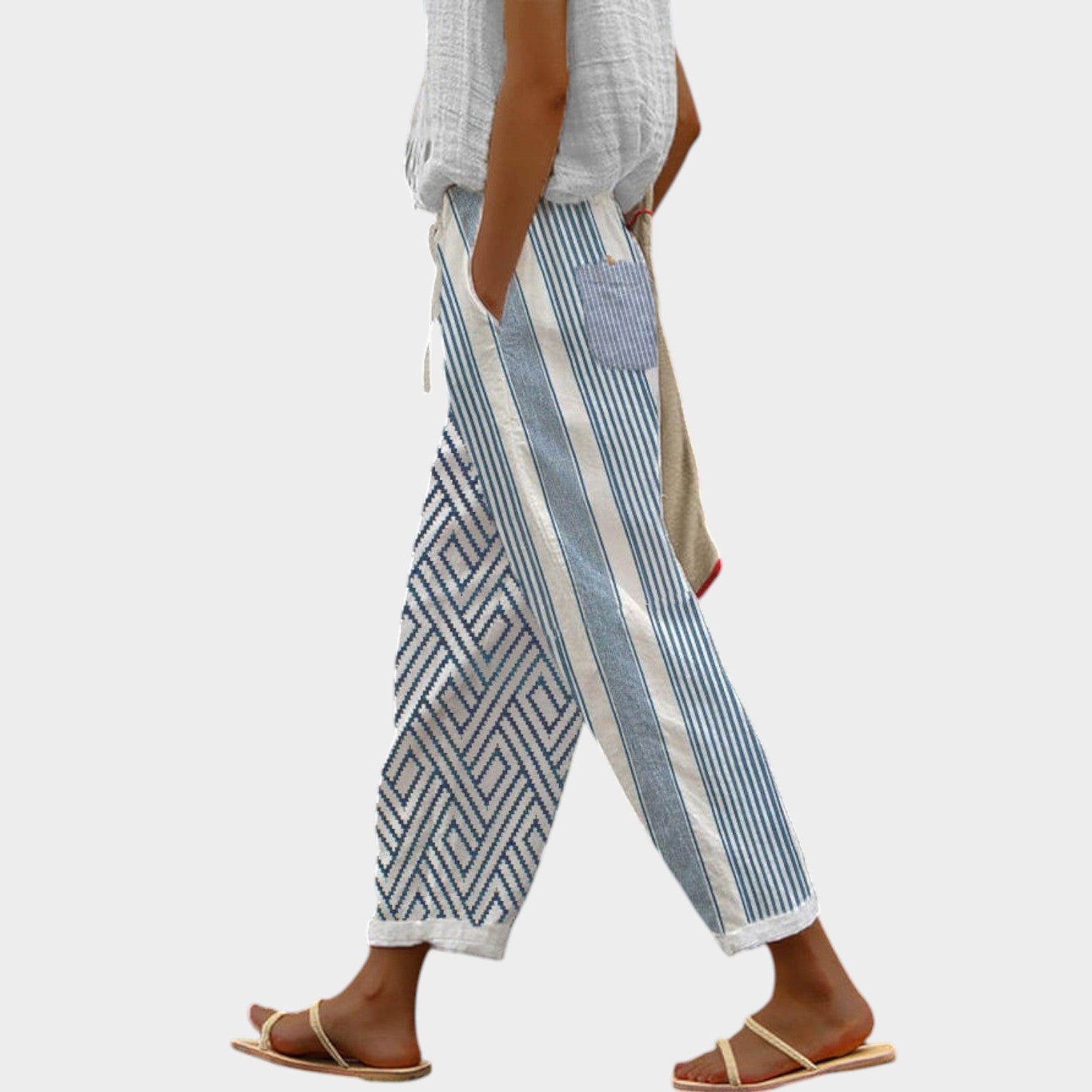 Printed Casual Pants