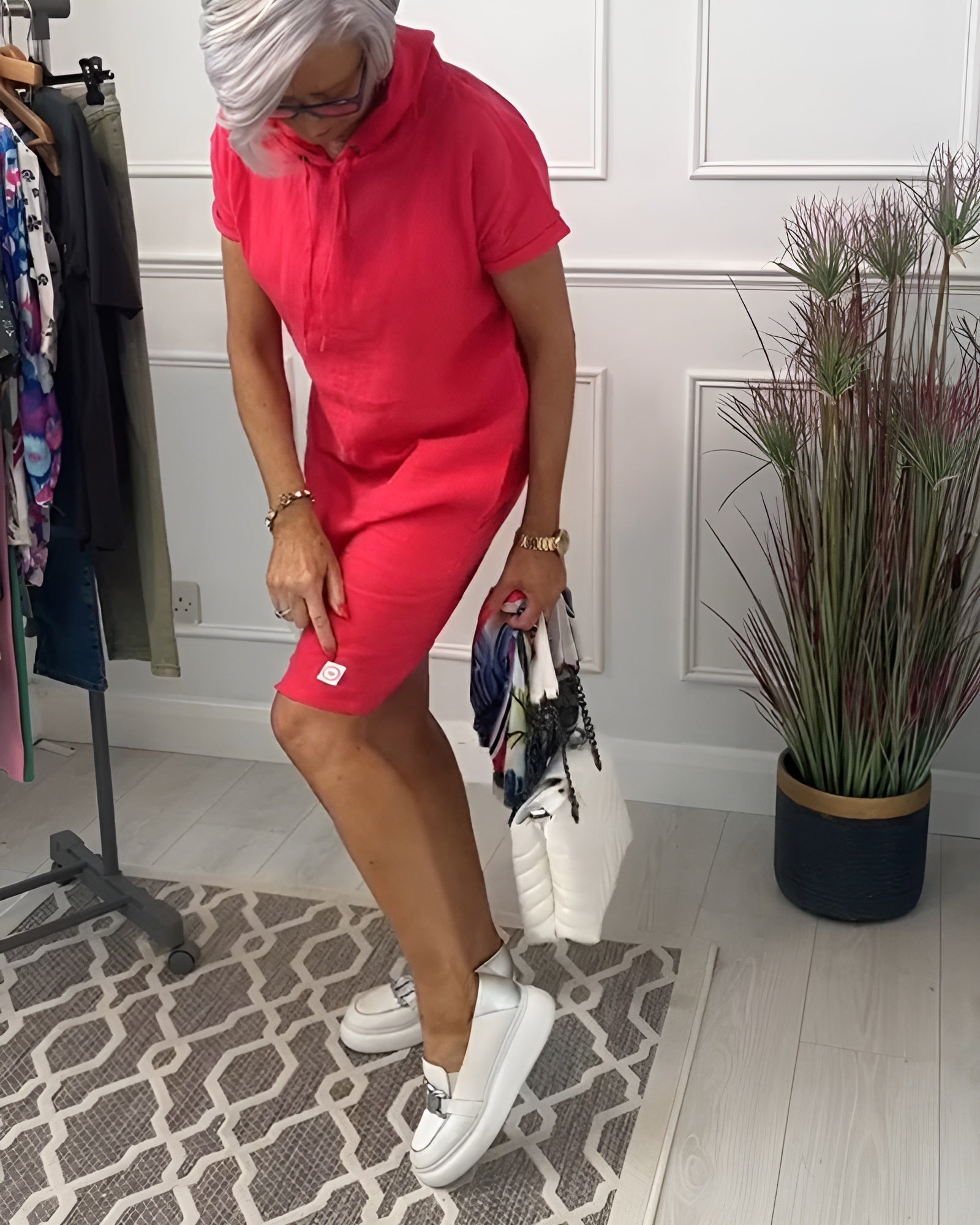 Tina™ | Cozy Hoodie Dress