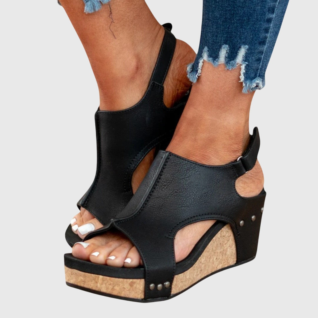Orthopedic Comfort Low Heel Sandals