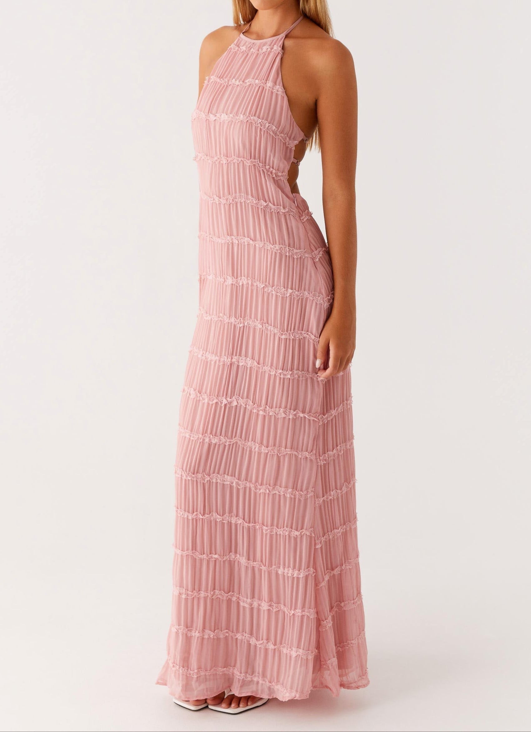 Jolene™ | Chic Halter Maxi Gown