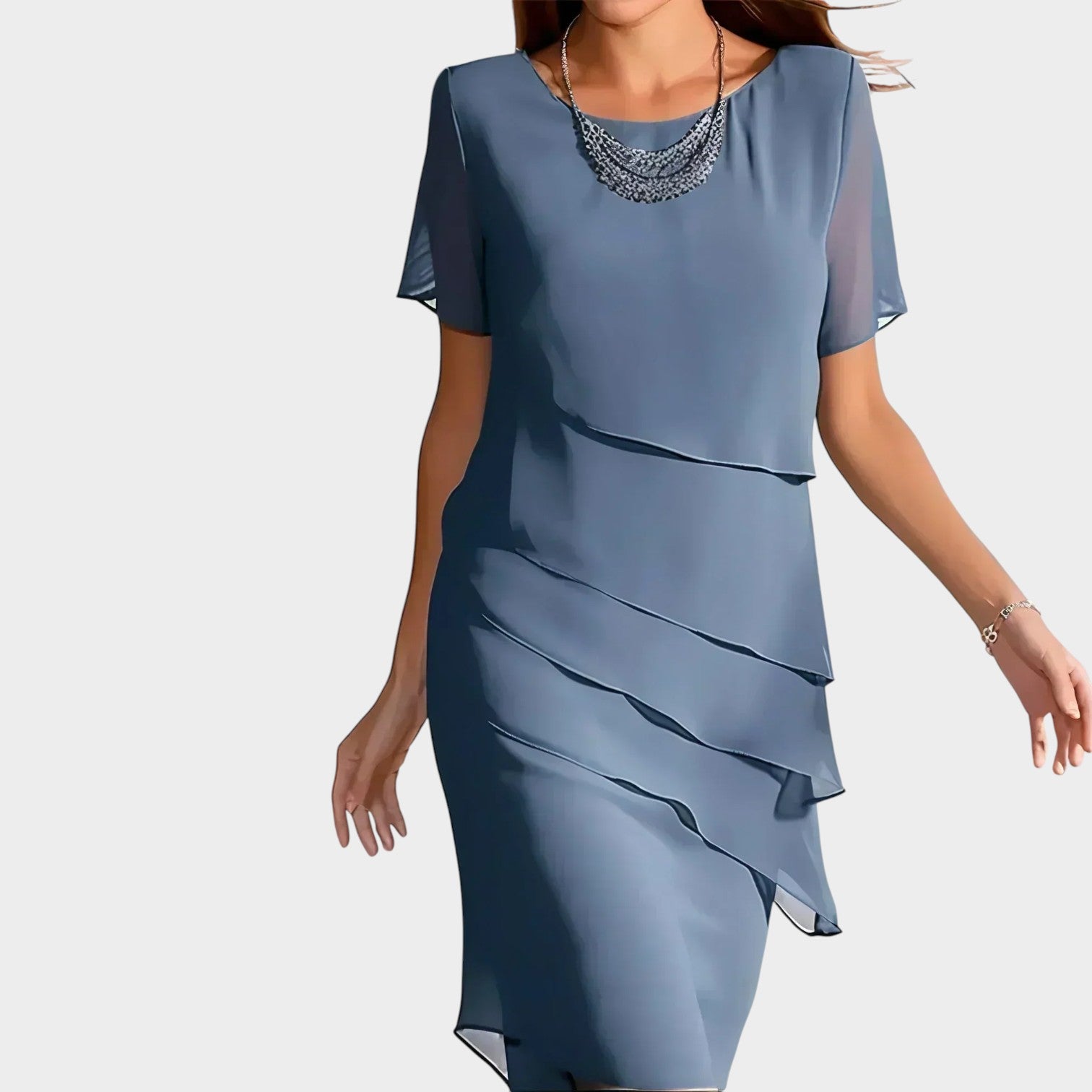 Chiffon Summer Mini Dress