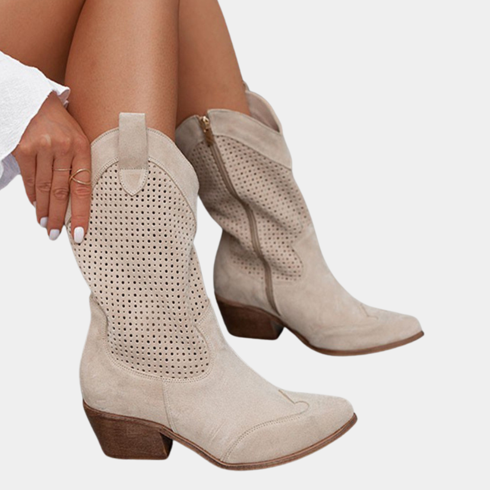 Natalie™ | Western-Inspired Orthopedic Boots