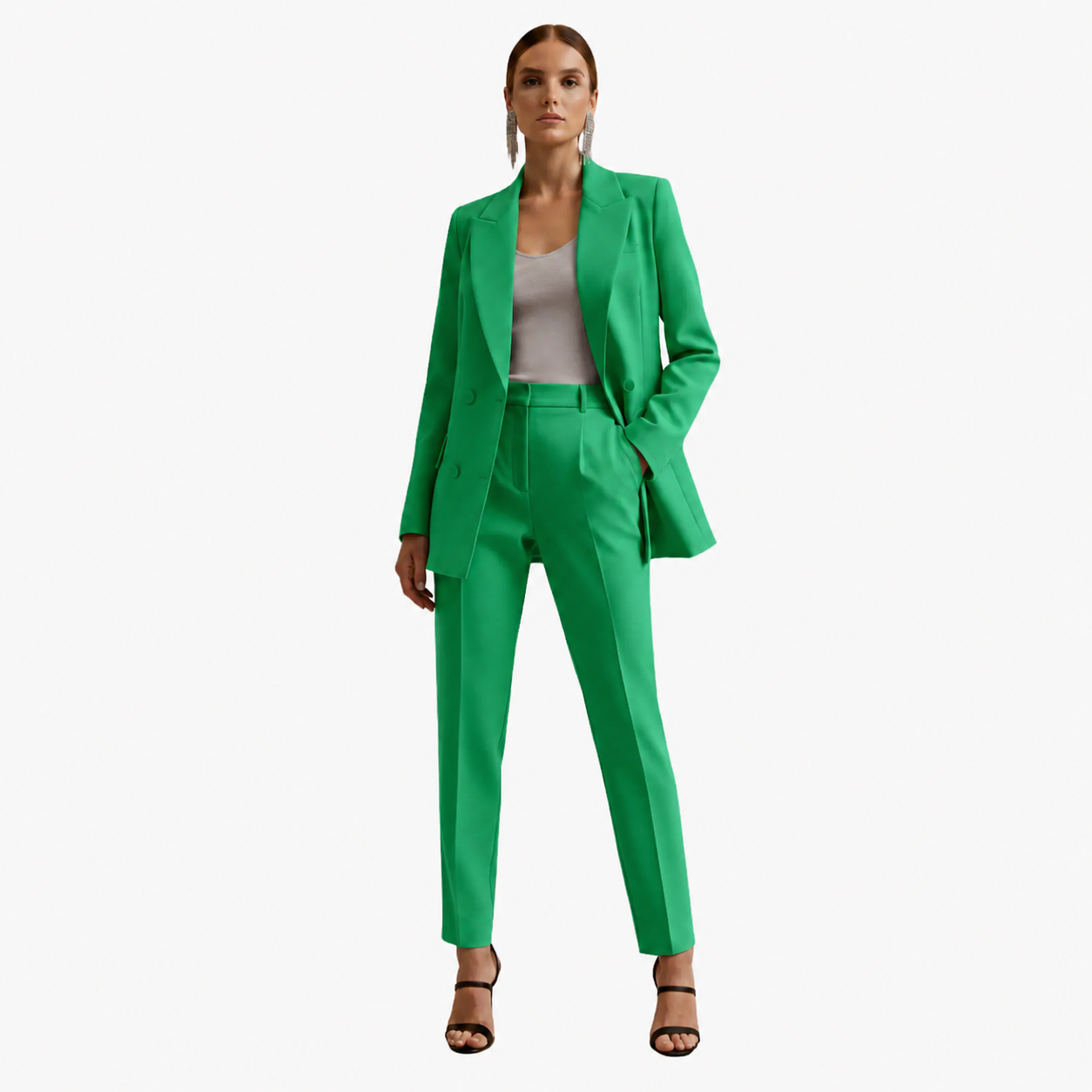 Tabitha | Women's Double-Breasted Blazer and Trousers Set