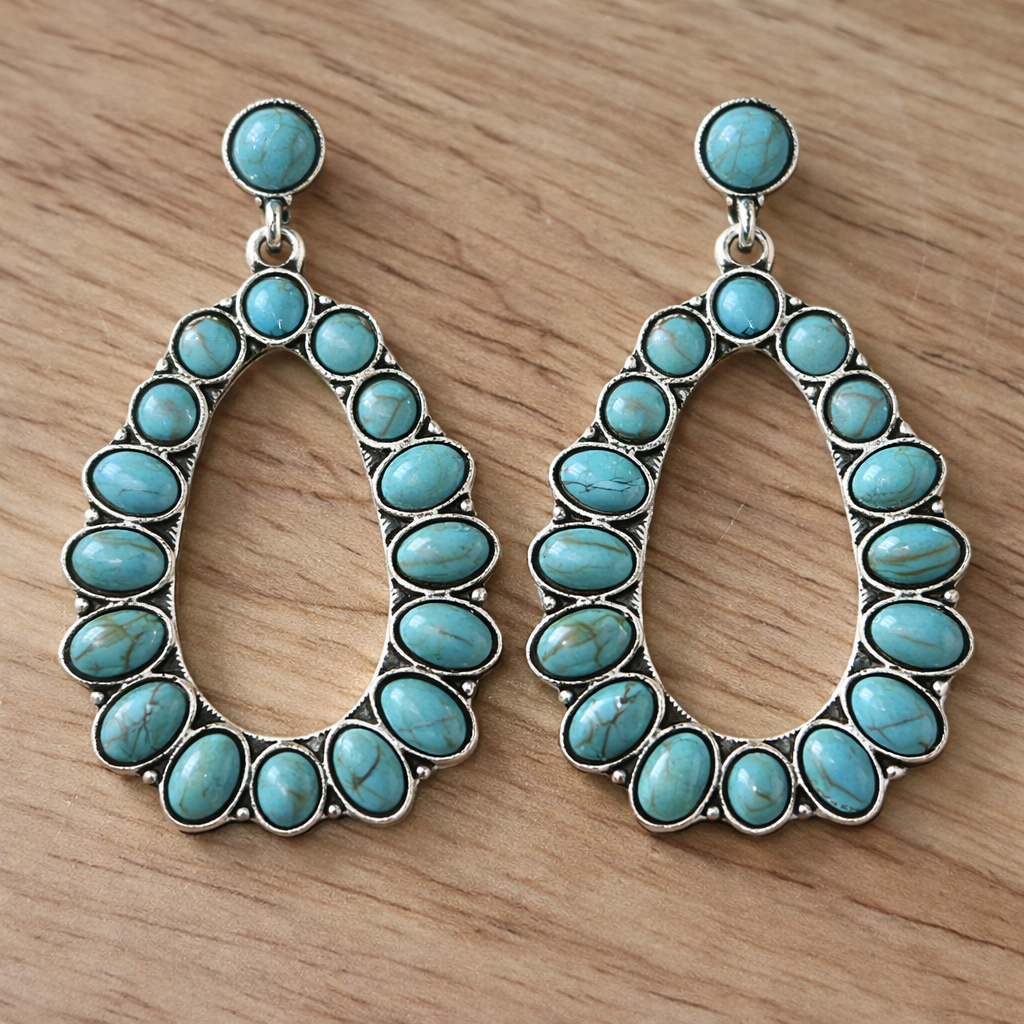 Esther™ Turquoise Drop Earrings