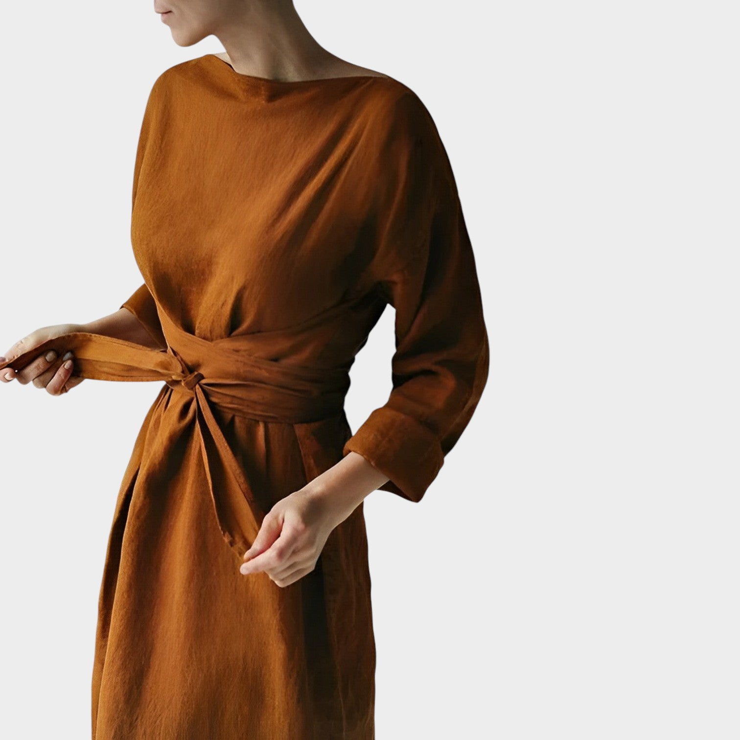 Linen Maxi Summer Dress