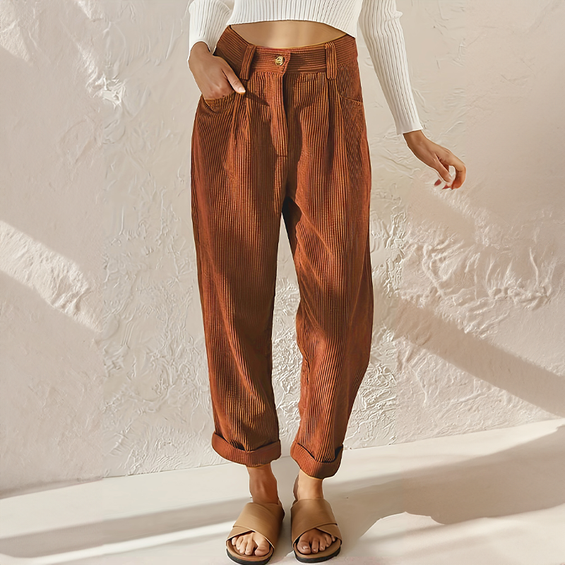 Eileen™ | Retro Corduroy Comfort Trousers