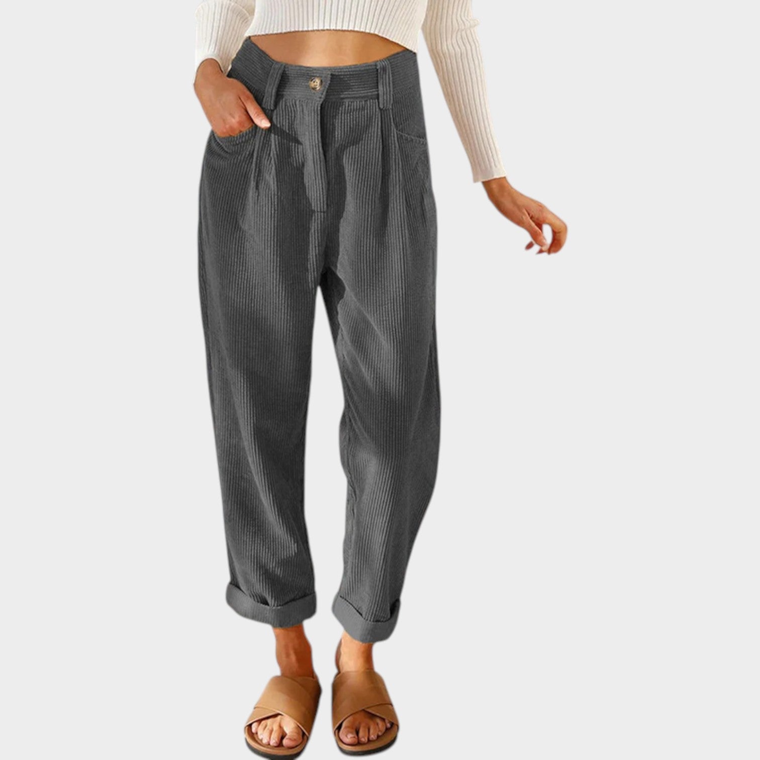 Corduroy Casual Pants