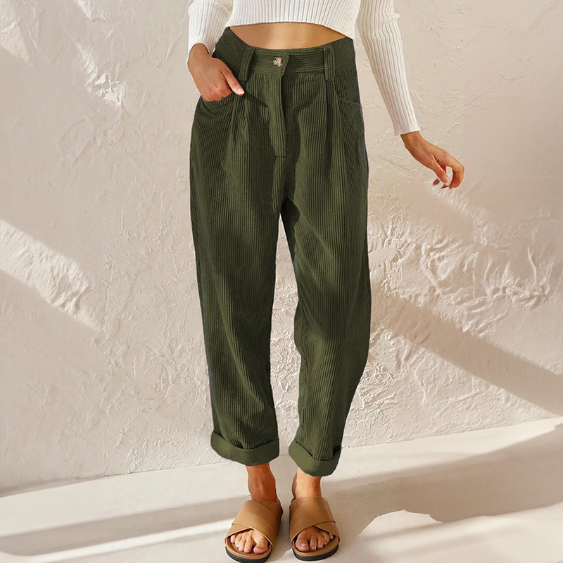 Eileen™ | Retro Corduroy Comfort Trousers