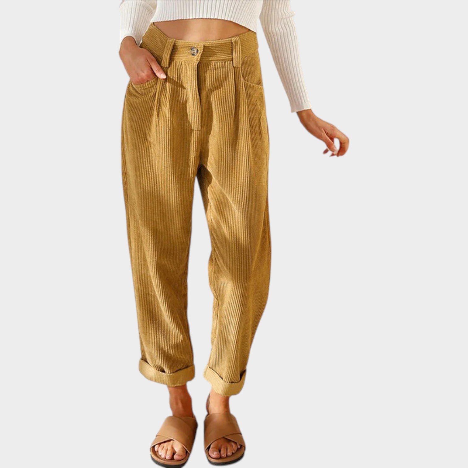 Corduroy Casual Pants
