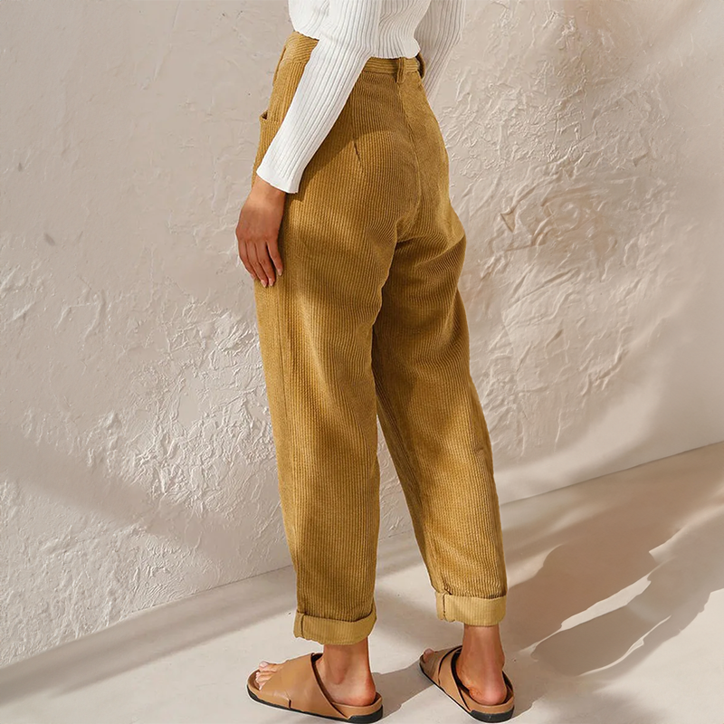 Eileen™ | Retro Corduroy Comfort Trousers