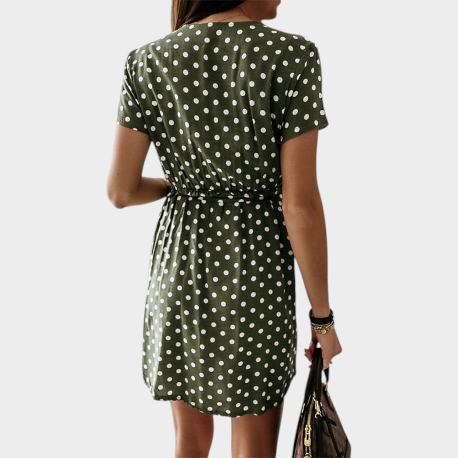 Summer Polka Mini Dress