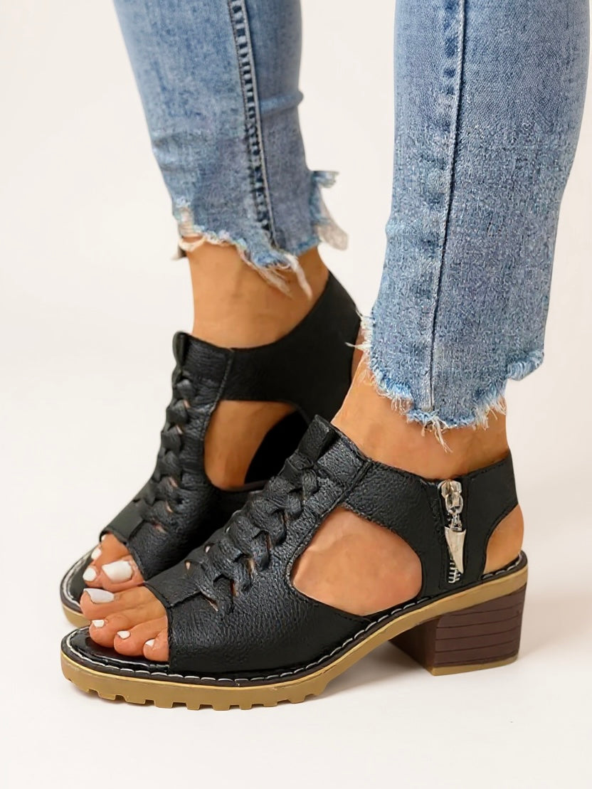 Cordelia | Women's Cushioned Block Heel Sandals