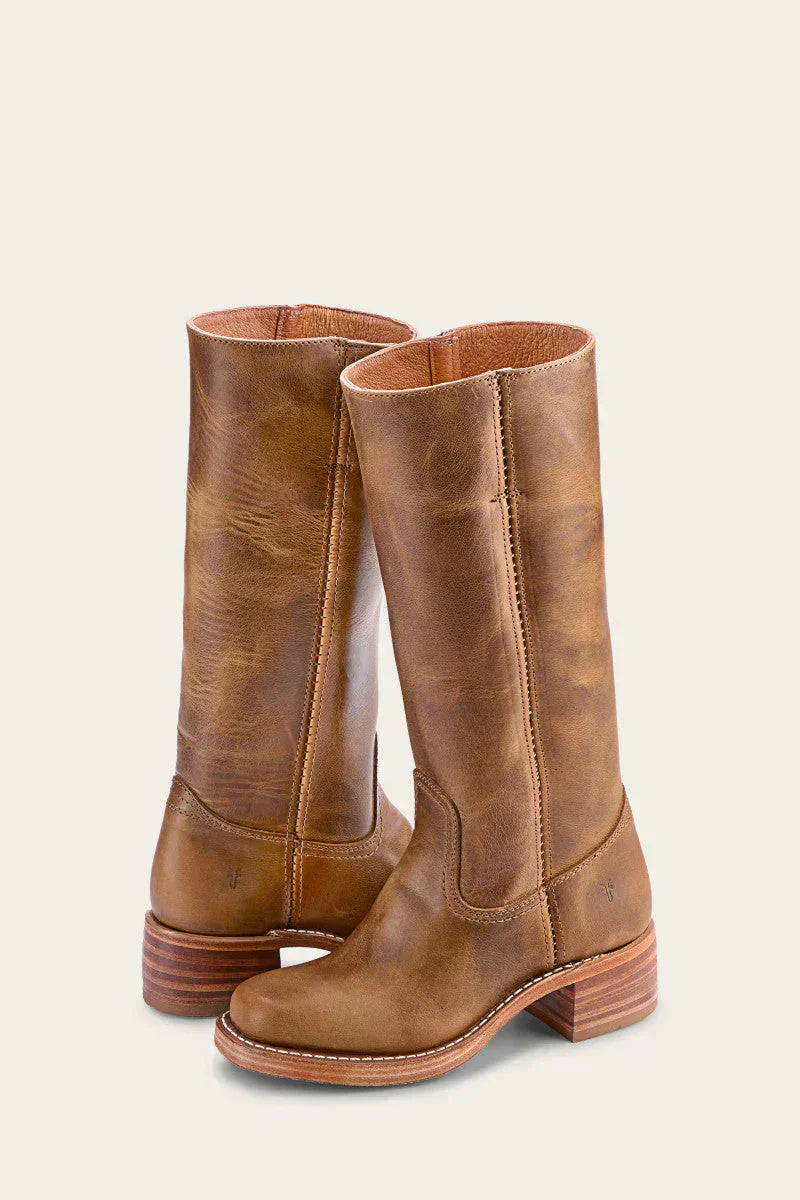 Van™ | Slim Fit Knee-High Boots with Structured Sole