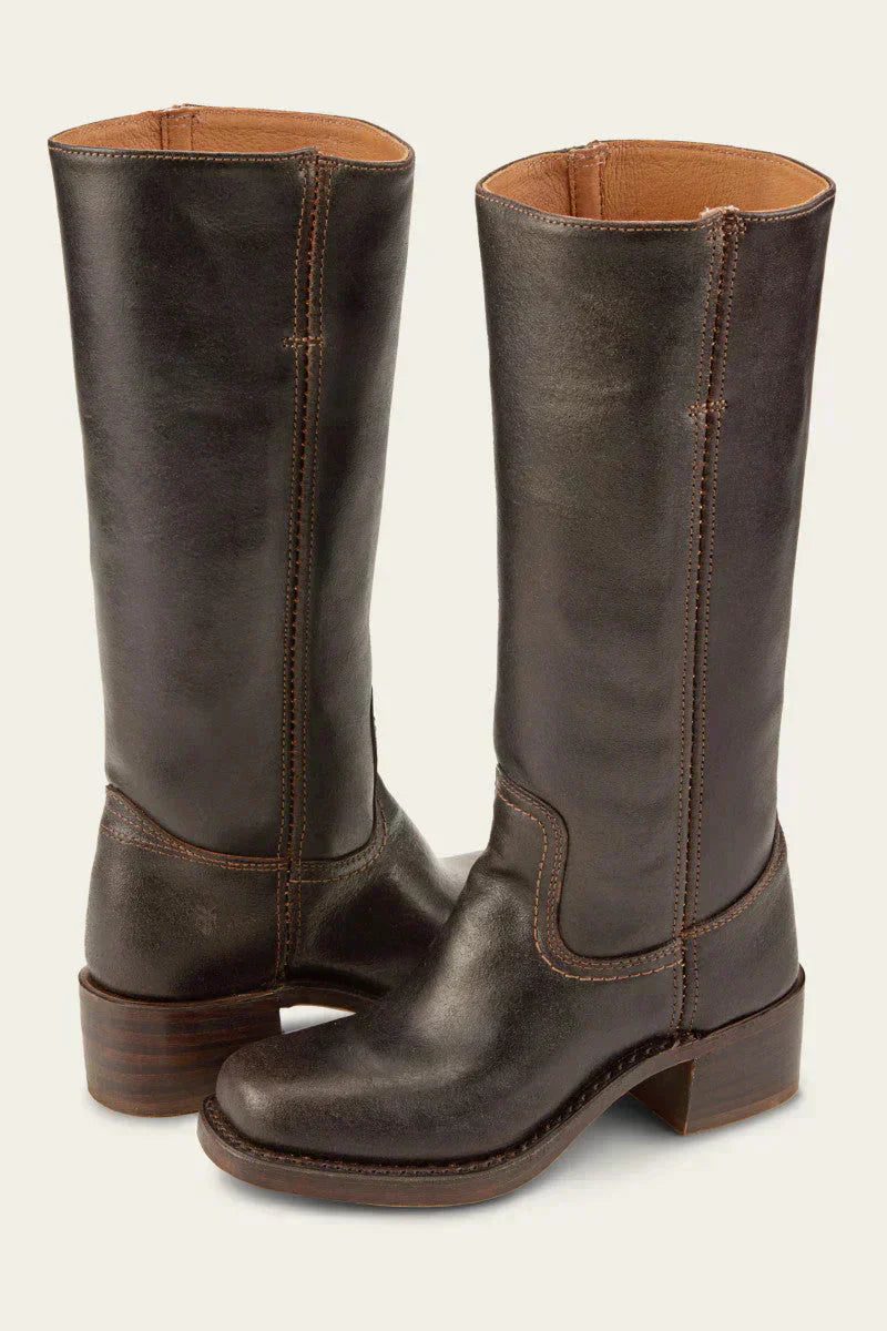 Van™ | Slim Fit Knee-High Boots with Structured Sole