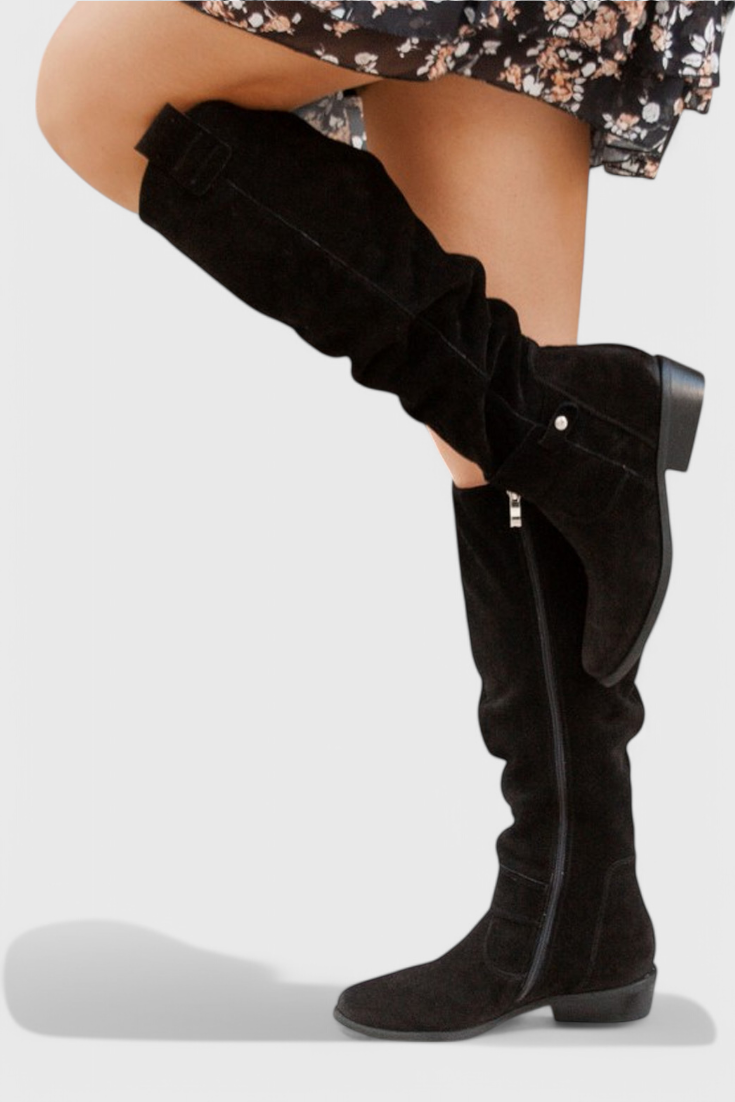 Celine™ | Vintage-Inspired Knee-High Boots