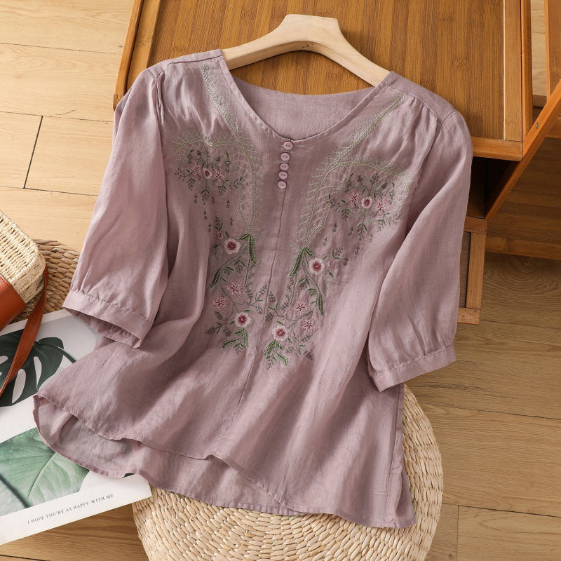 Tamsina™ | Easygoing Floral Blouse