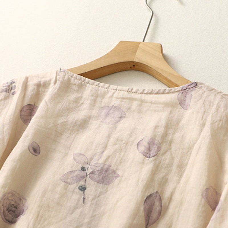 Noy™ | Easygoing Floral Blouse