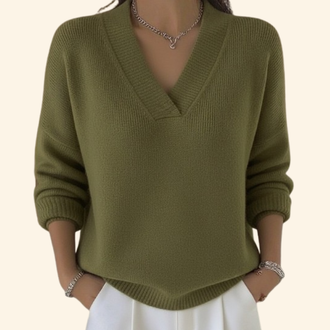 Shayla™ | V-Neck Soft Blouse